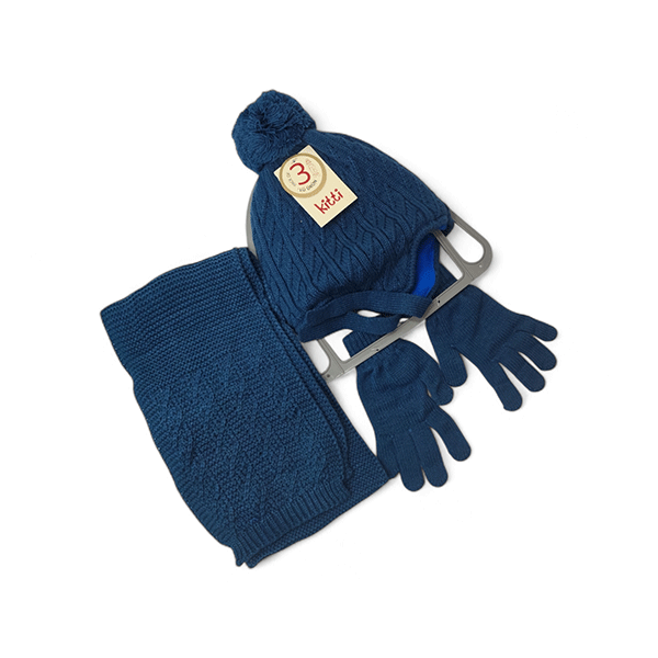 ست شال و کلاه بچگانه ترک کد 2417010